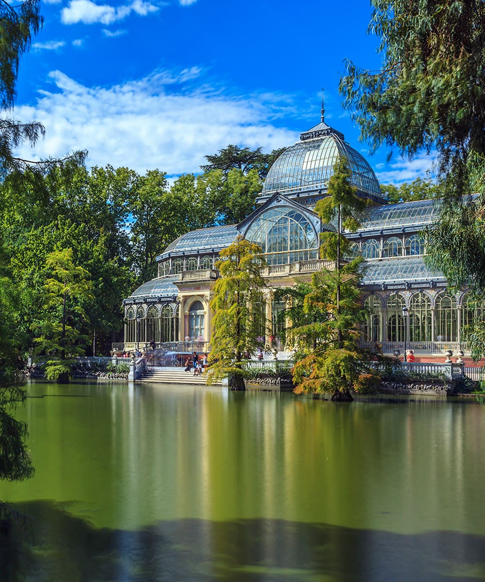 el retiro visita palacio de cristal